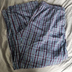 Men's GAP pj plaid pante size XL
